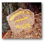Dedicated to the Glory of God